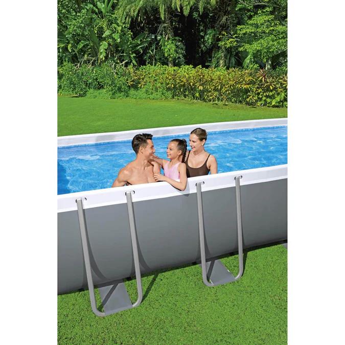 Miniatura Piscina Rectangular Filtro+Accesorio 5.49X2.74X1.22M -