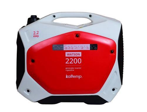 Generador Eléctrico Bencinero Watson 2200W Inverter - Color: Blanco-rojo