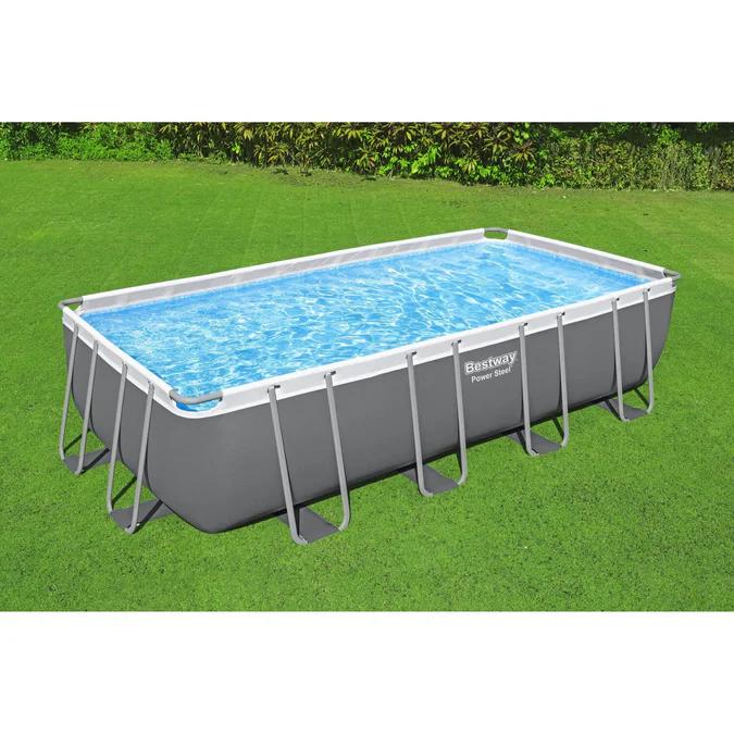 Miniatura Piscina Rectangular Filtro+Accesorio 5.49X2.74X1.22M -