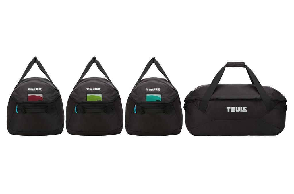 Set x4 Bolsos Lona Para Baúl Techo -