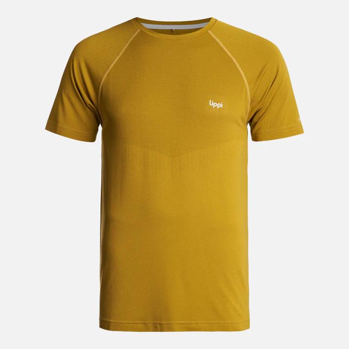 Polera Hombre Essential Sport T-Shirt - Color: Mostaza,Oscuro