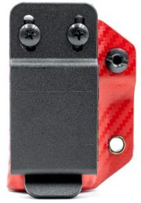 Miniatura Funda Kydex para Wingman, Sidekick, Rebar y Rev - Color: Carbón Rojo