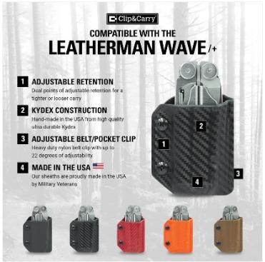 Miniatura Funda Kydex para Wingman, Sidekick, Rebar y Rev -