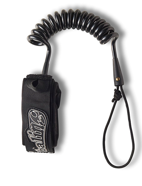 Leash Bodyboard  Elbow  Coil - Color: Negro