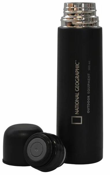 Termo Metálico 500ML - Color: Negro