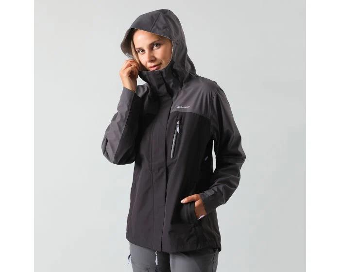 Chaqueta Mujer Impermeable Andesgear Carelmapu - Color: Negro