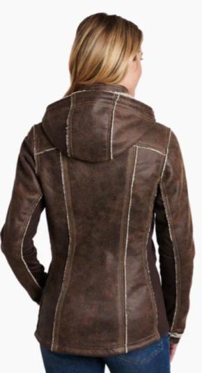 Miniatura Chaqueta Mujer Dani Sherpa - Color: Marrón
