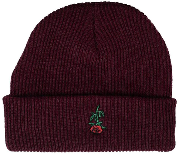 Gorro Lana Rose Embroidered - Color: Purpura
