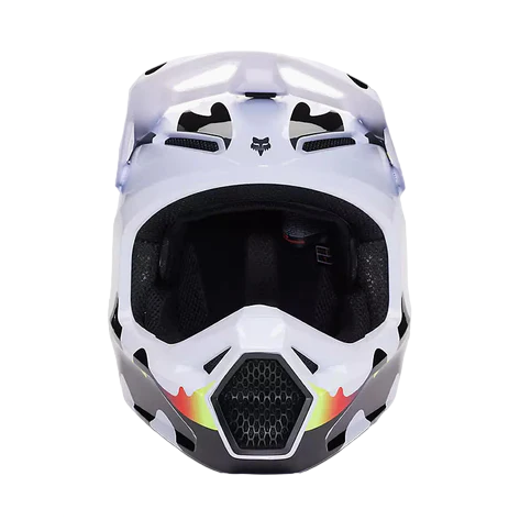 Miniatura Casco Moto V1 Kozmik - Color: Blanco-Negro