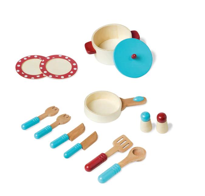 Accesorios De Madera De Cocina (13Pcs)