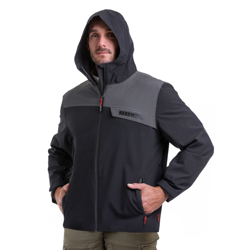 Miniatura Hardshell Norway Hombre - Color: Negro