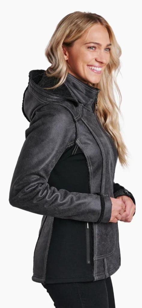 Miniatura Chaqueta Mujer Dani Sherpa - Color: Negro