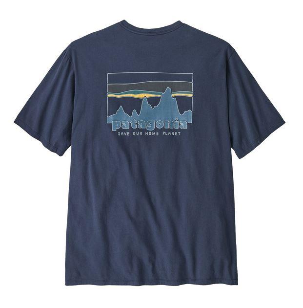 Polera Hombre '73 Skyline Organic - Color: Azul