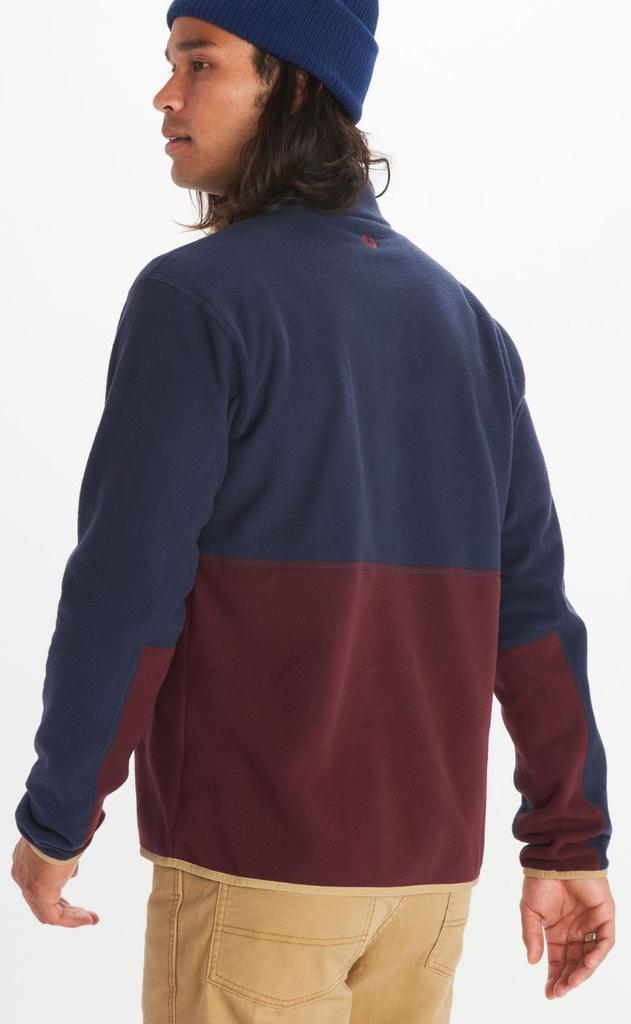 Miniatura Polar Hombre  Rocklin1/2-Zip - Color: Navy- Port royal