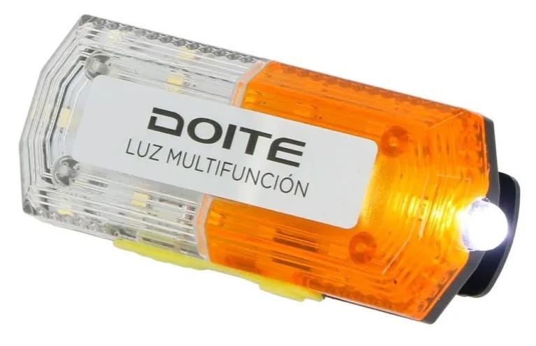 Miniatura Linterna Luz De Emergencia Roja Multifunción  -