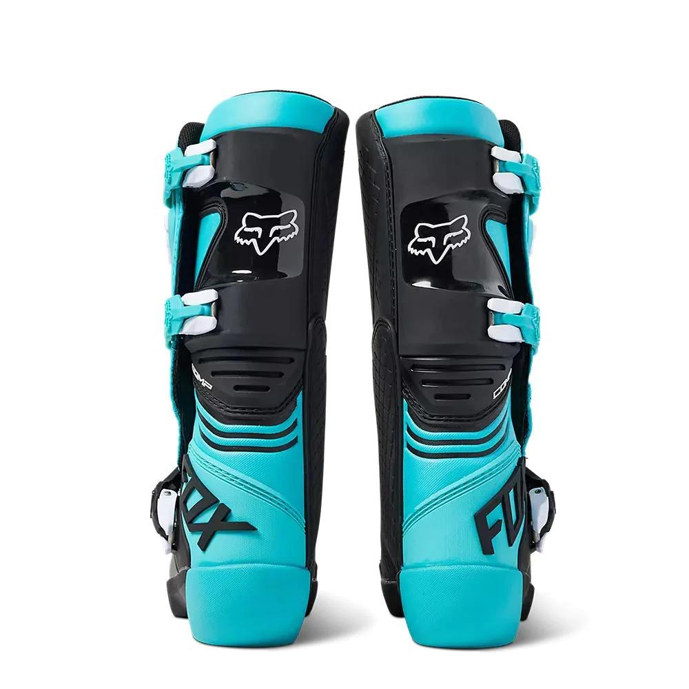 Miniatura Botas Moto Niño Comp  - Color: Celeste