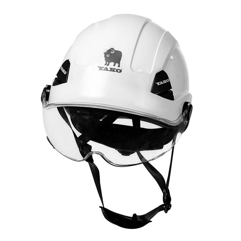 Casco Yako con Visera  - Color: Blanco