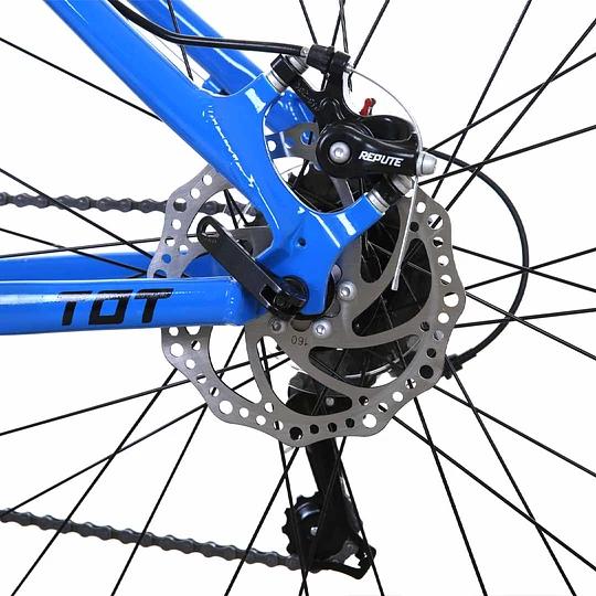 Miniatura Bicicleta Mtb Model Tot Talla L 29"*18.5 - Color: Azul