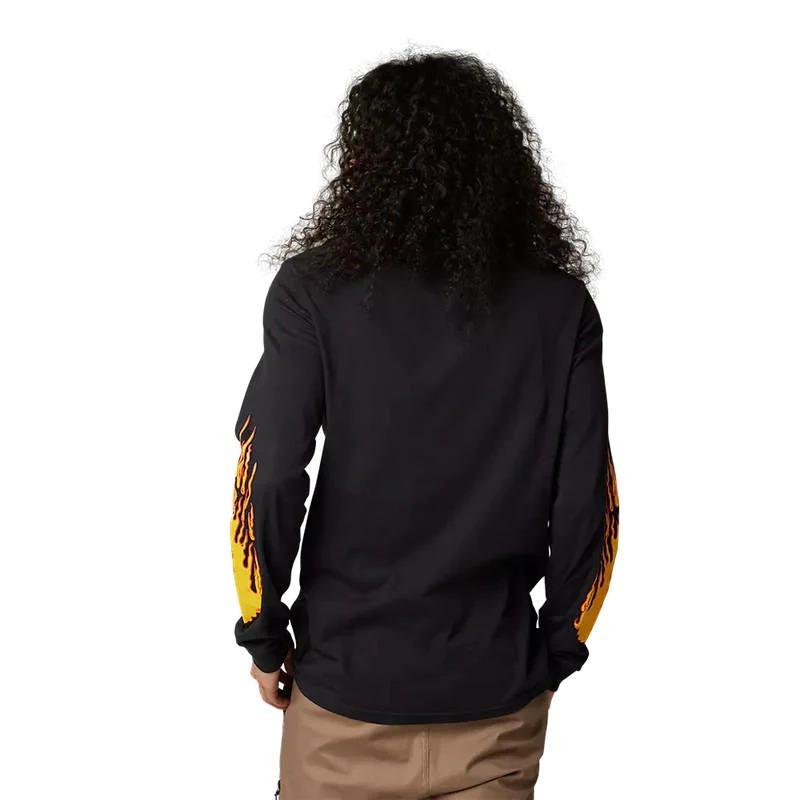 Polera Lifestyle Manga Larga Parkerboss - Color: Negro