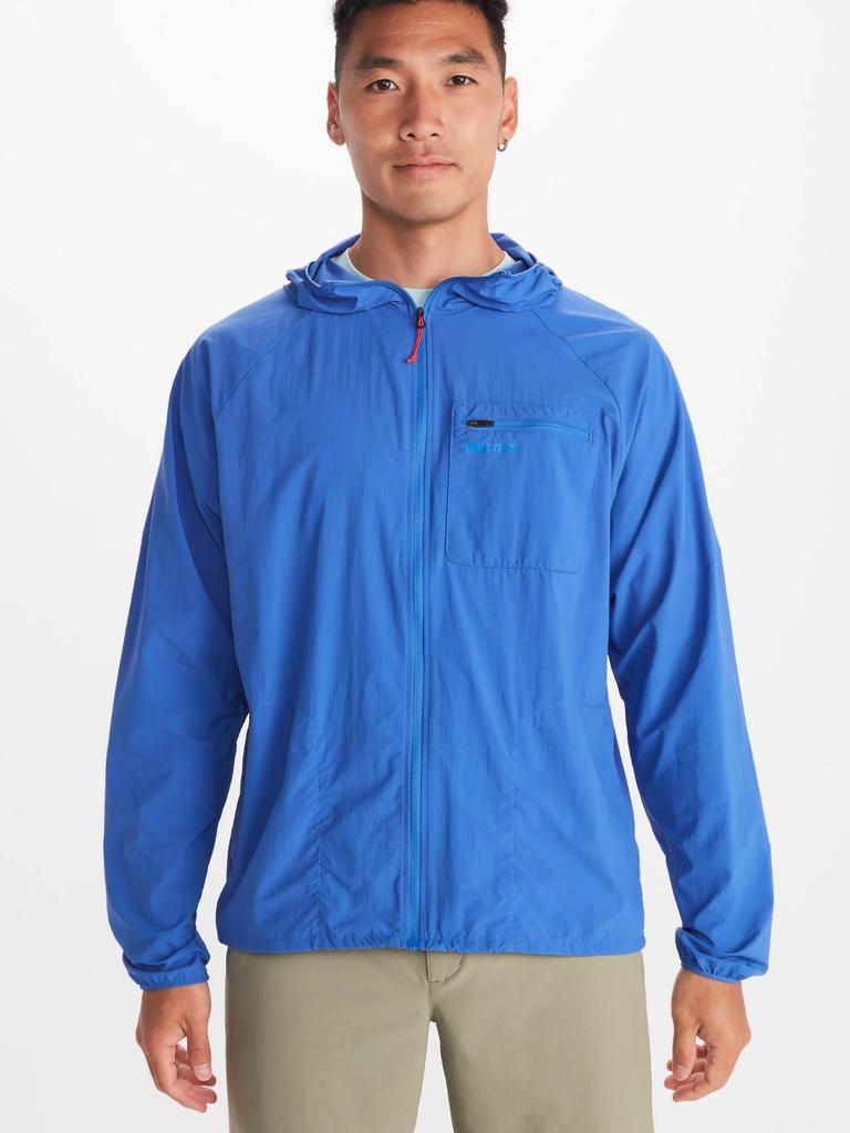 Chaqueta Cortaviento Hombre Campana Hoody - Color: Azul