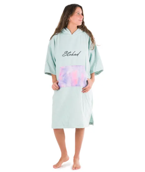 Miniatura Poncho Para Agua Mujer -