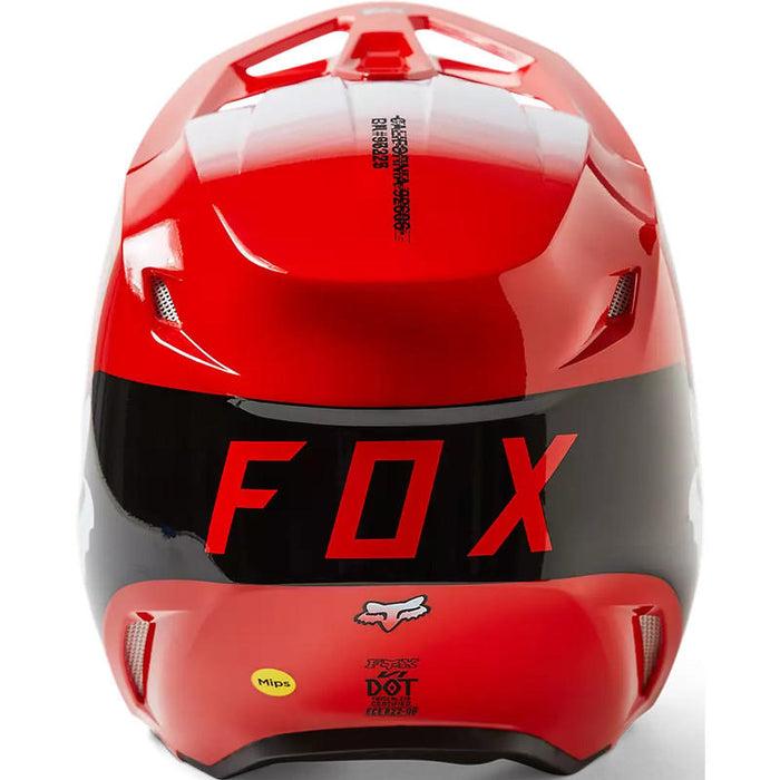 Miniatura Casco Moto V1 Toxsyk - Color: Rojo