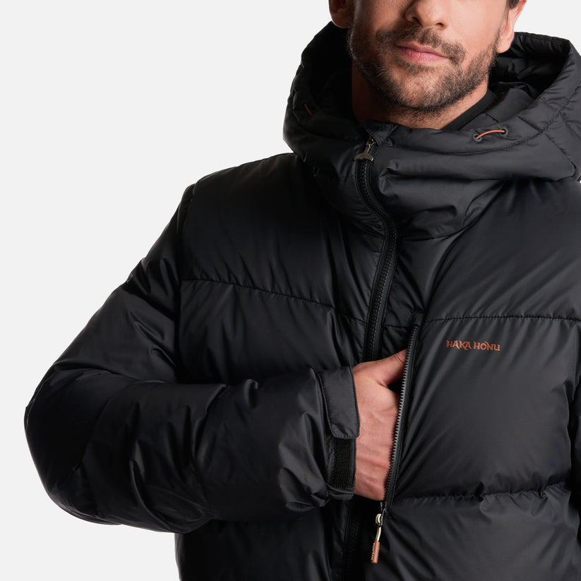 Miniatura Chaqueta Hombre Campo Base - Color: Negro