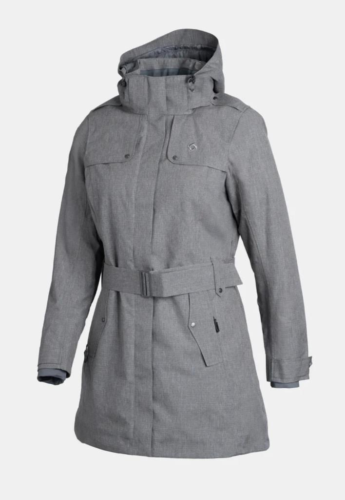 Miniatura Abrigo Aurora Mujer  - Color: Gris