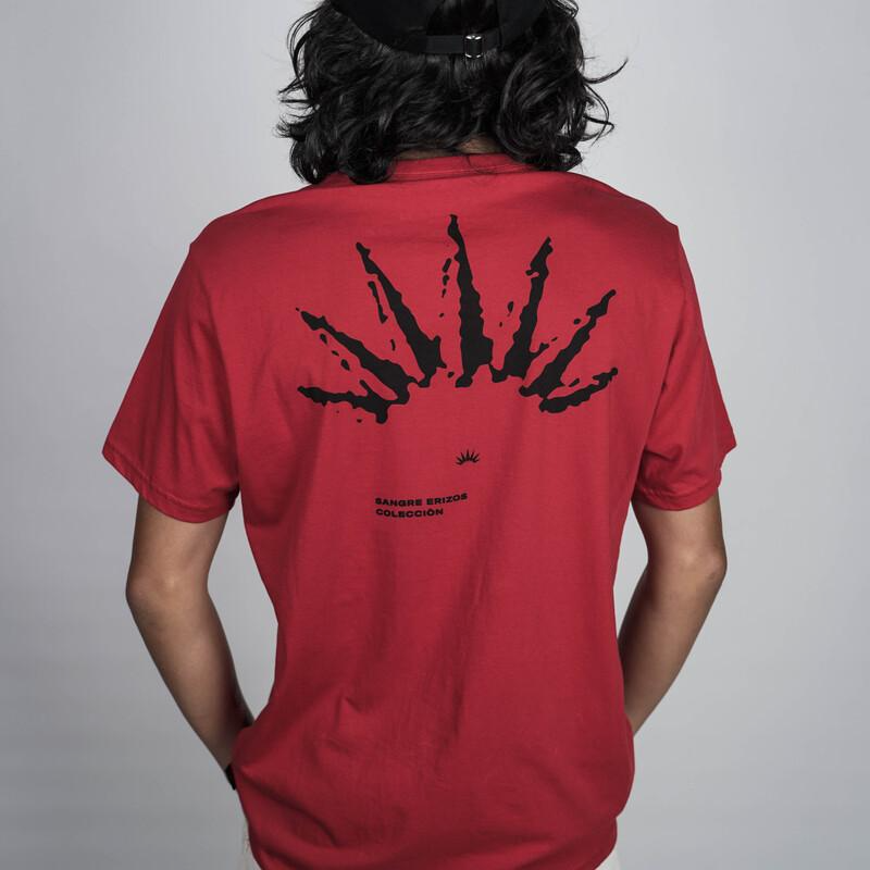 Erizos Tee Blood 2022 - Color: Red Black