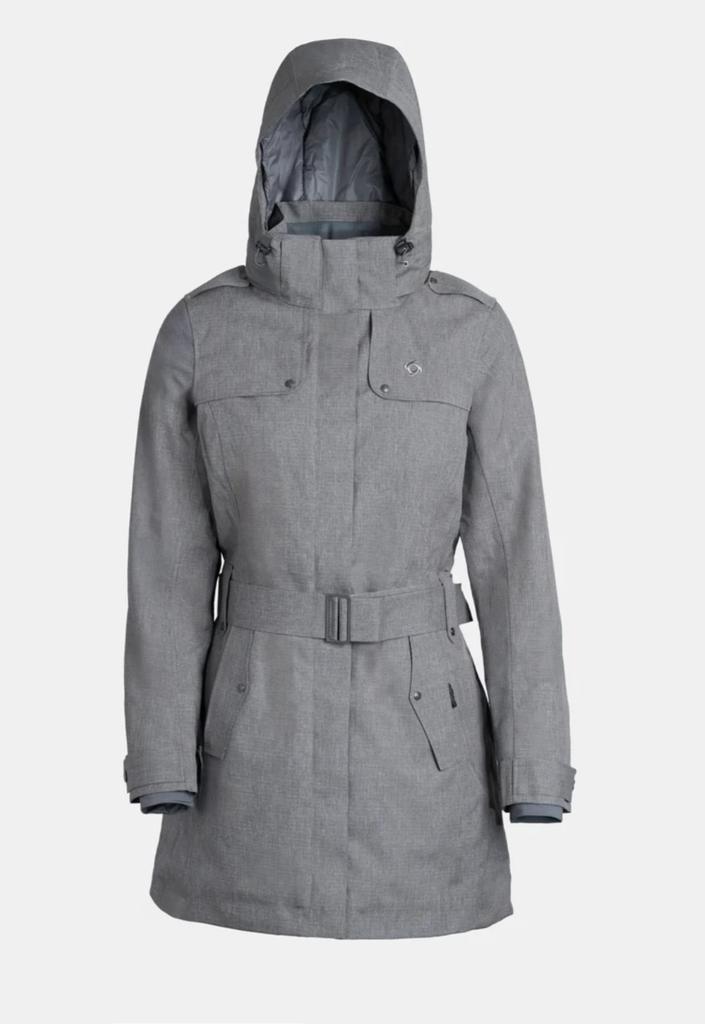 Miniatura Abrigo Aurora Mujer  - Color: Gris