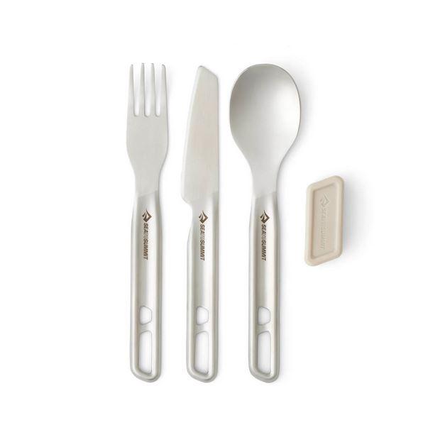 Set De Cubiertos De Acero Inoxidable Detour 3 Piezas