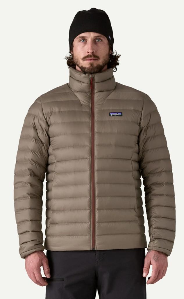 Miniatura Chaqueta de Pluma Hombre Down Sweater - Color: MARRÓN