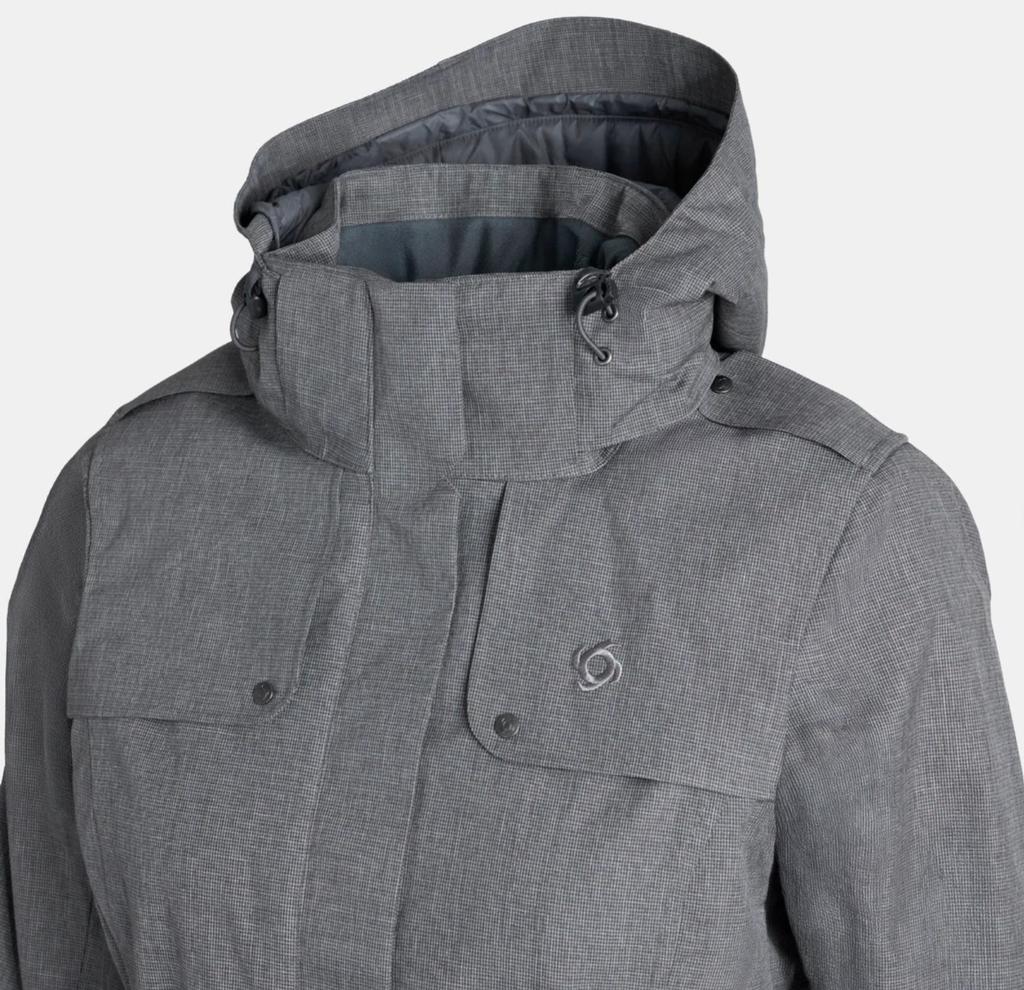 Miniatura Abrigo Aurora Mujer  - Color: Gris