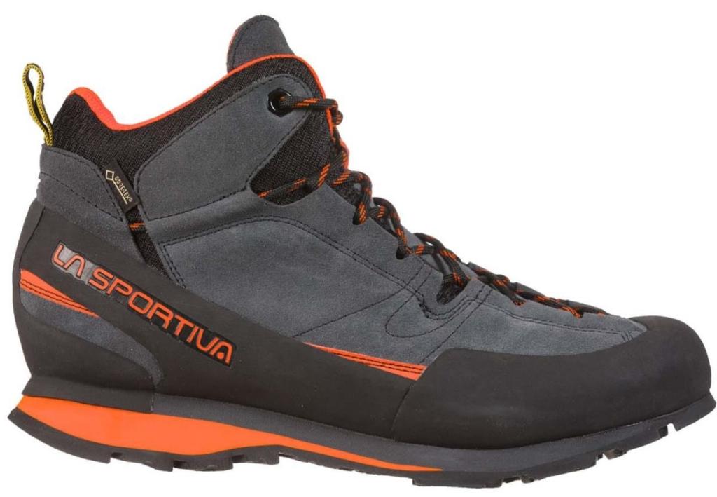 Miniatura Zapato Boulder X Mid GTX - Color: Negro-Naranja