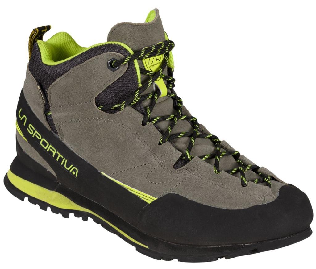 Miniatura Zapato Boulder X Mid GTX - Color: Gris-Amarillo