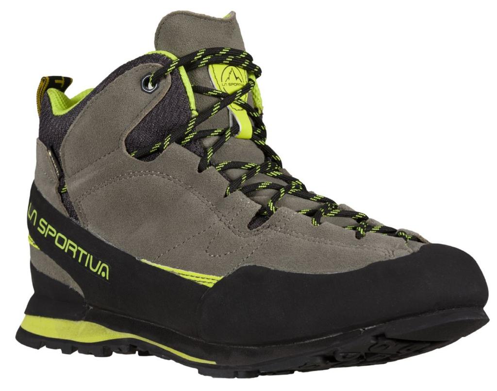 Zapato Boulder X Mid GTX - Color: Gris-Amarillo