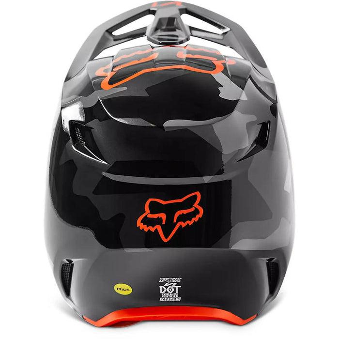 Miniatura Casco Moto Niño V1 Bnkr Camo - Color: Negro