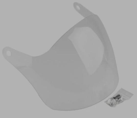 Visor Largo Transparente -