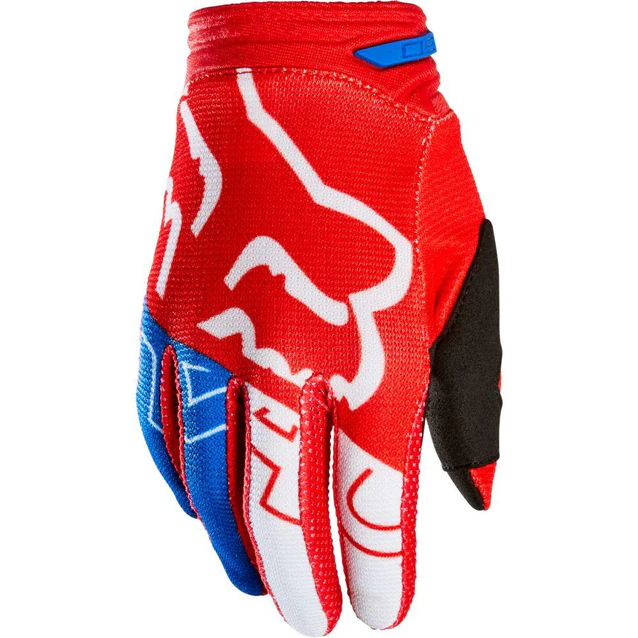 Guantes Moto Niño 180 Skew  - Color: Rojo