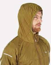 Miniatura Chaqueta Hombre Nightfall WindBreaker Hoody Jacket - Color: Cafe Pardo, Talla: S
