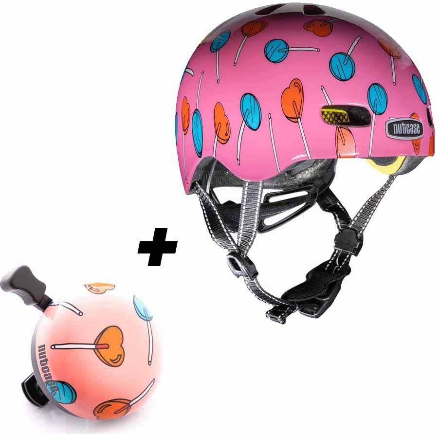 Casco Baby Nutty Sucker Punch MIPS - Talla: XXS, Color: Rosado Con Dulces