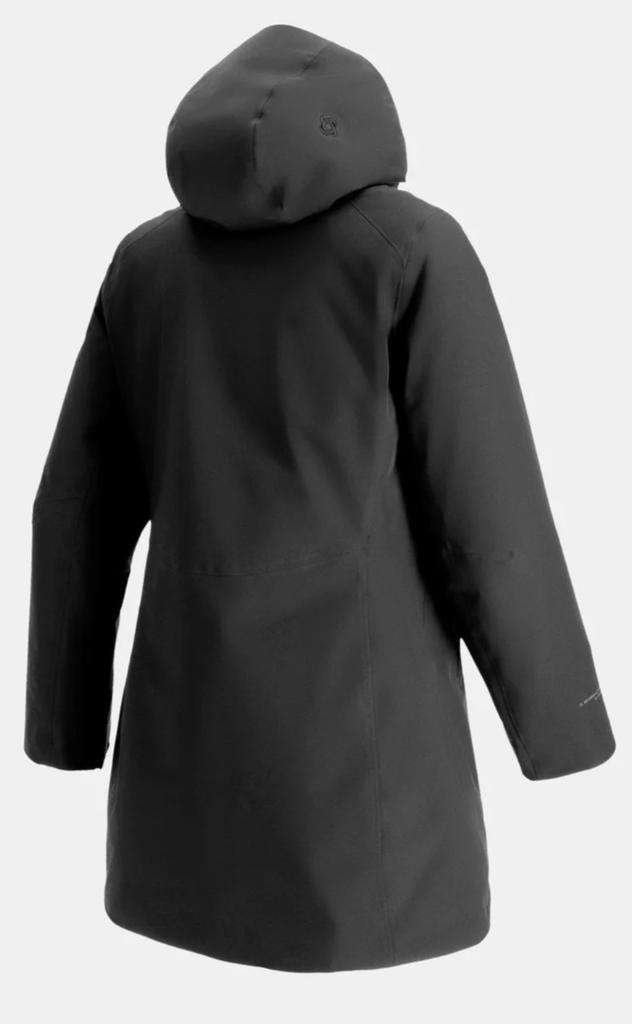 Miniatura Parka Abrigo Raven Mujer - Color: NEGRO