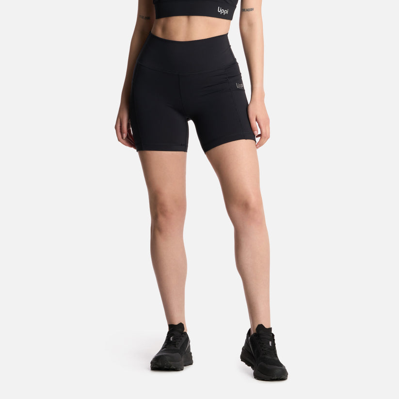 Calza Mujer In-Action Sport Short Leggings - Color: Negro