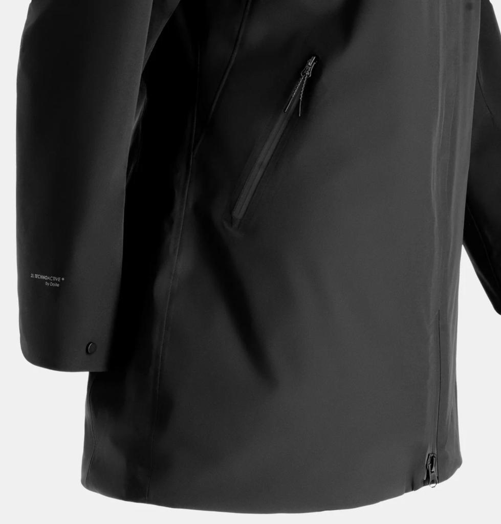 Miniatura Parka Abrigo Raven Mujer - Color: NEGRO