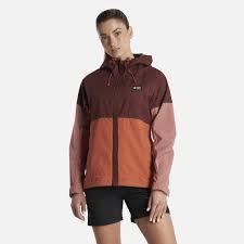Miniatura Chaqueta Cortaviento Mujer Terral  - Color: Burdeo