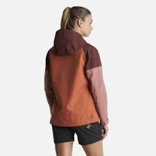 Chaqueta Cortaviento Mujer Terral  - Color: Burdeo