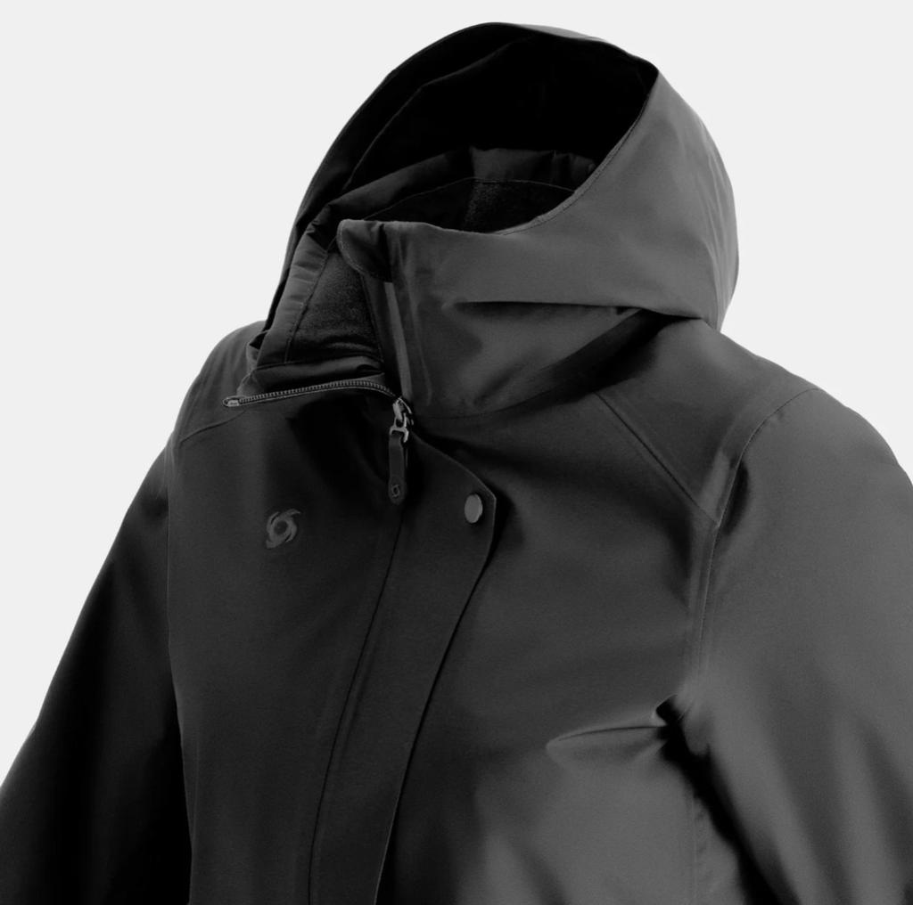 Miniatura Parka Abrigo Raven Mujer - Color: NEGRO