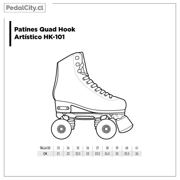 Miniatura Patines Quad Hook Artístico HK-101 -