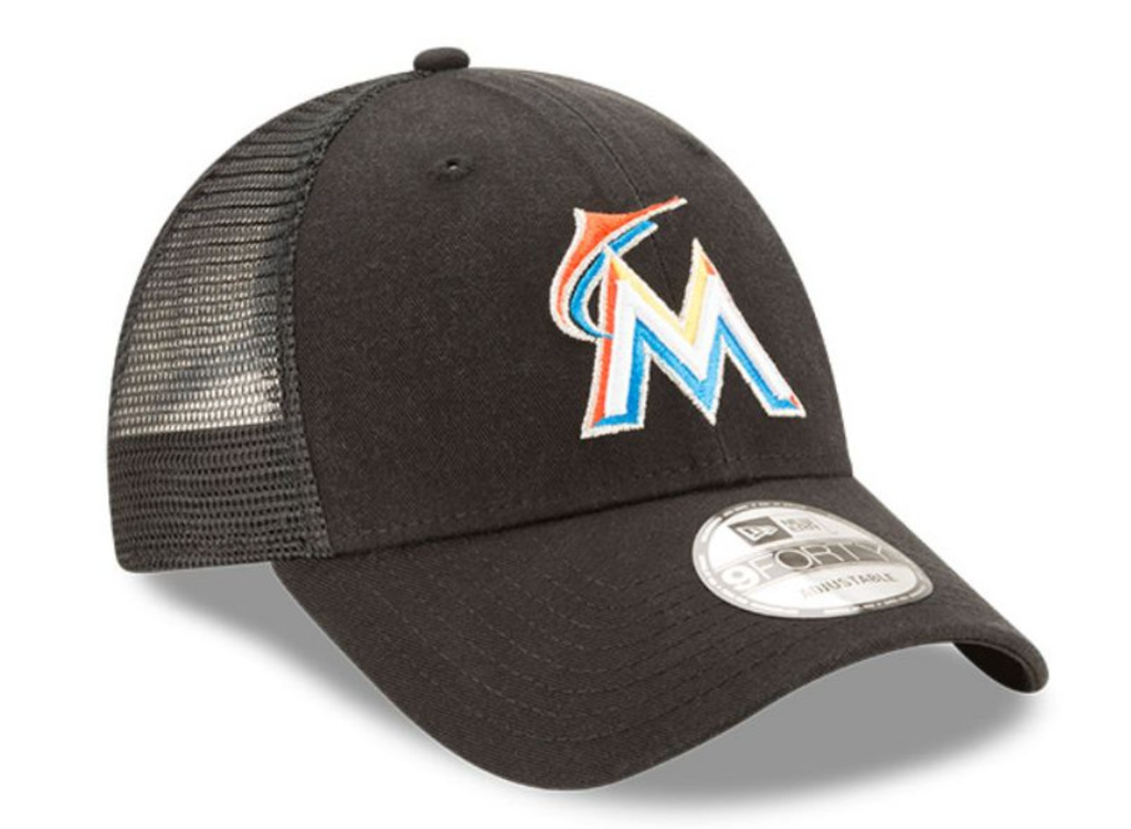 Miniatura Jockey Miami Marlins MLB 9 Forty - Color: Negro
