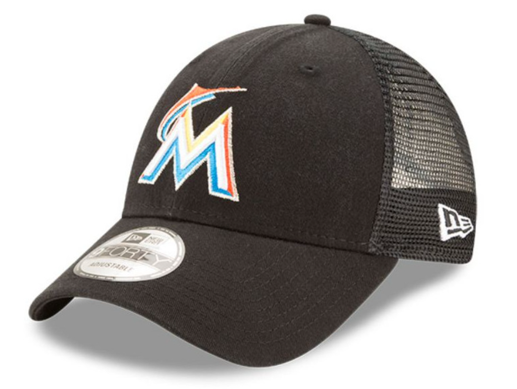Miniatura Jockey Miami Marlins MLB 9 Forty - Color: Negro